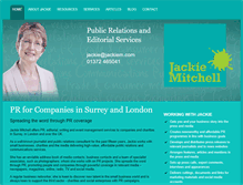 Tablet Screenshot of jackiem.com